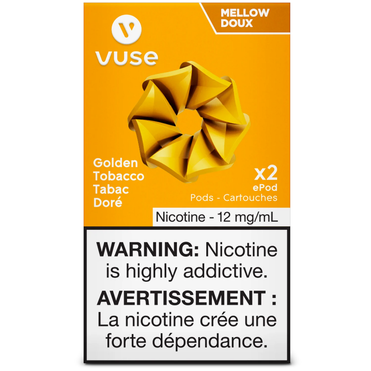 Vuse ePod Golden Tobacco Pods