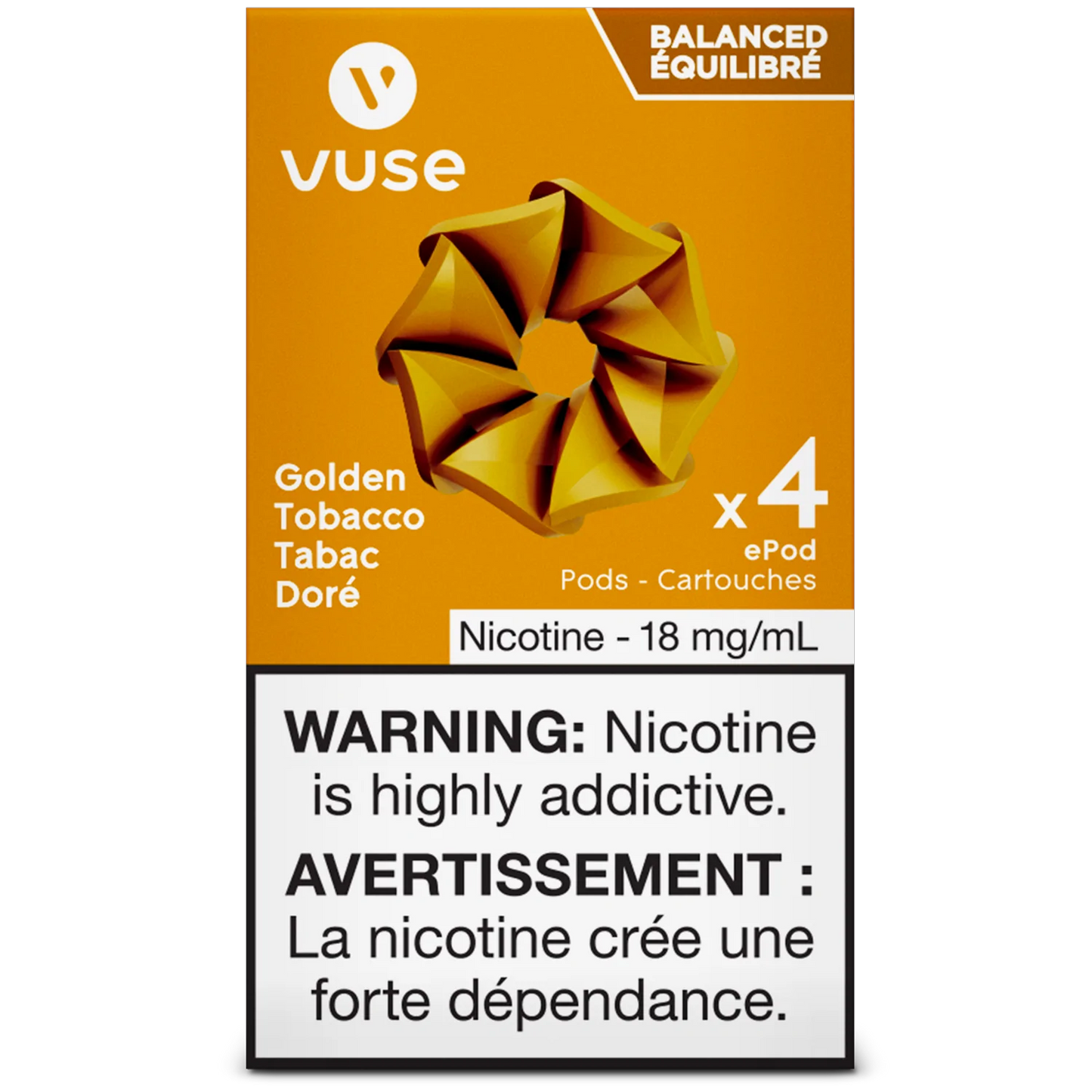 Vuse ePod Golden Tobacco Pods