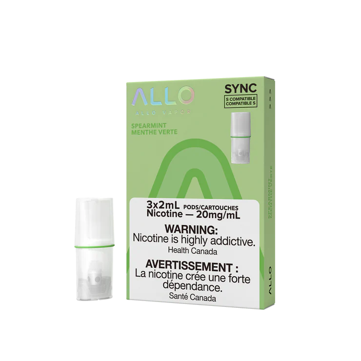 Allo Sync 3pods Spearmint (3x2ml)