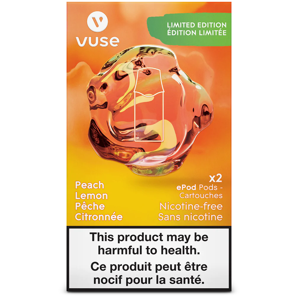 Vuse ePod Peach Lemon Pods (2x) - Limited Edition