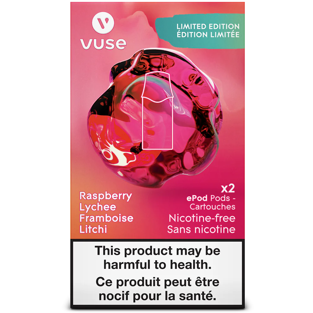 Vuse ePod Raspberry Lychee Pods (2x) - Limited Edition