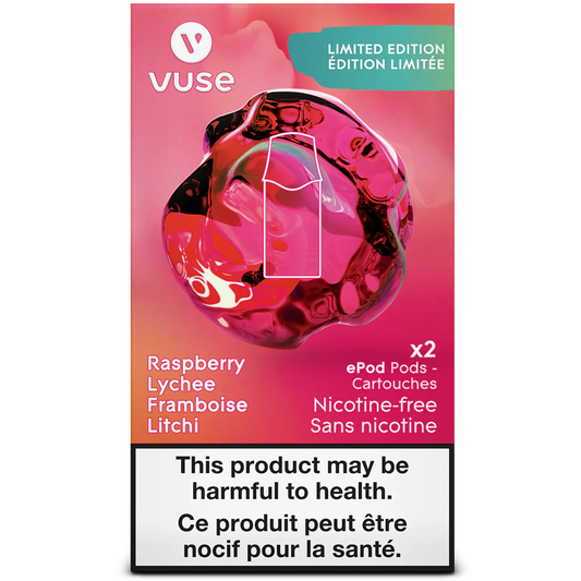 Vuse ePod Raspberry Lychee Pods (2x) - Limited Edition