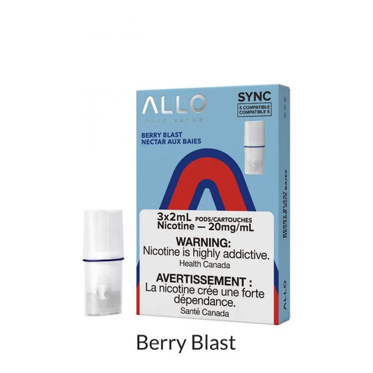 Allo Sync 3pods Berry Blast (3x2ml)