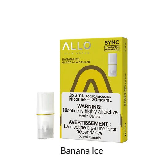 Allo Sync 3pods Banana Ice (3x2ml)