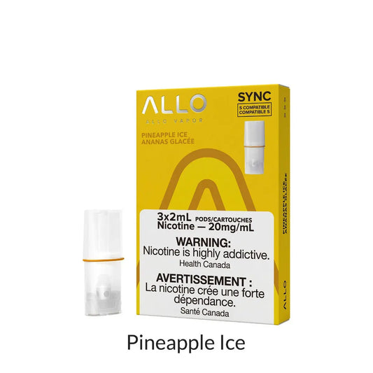 Allo Sync 3pods Pineapple Ice (3x2ml)