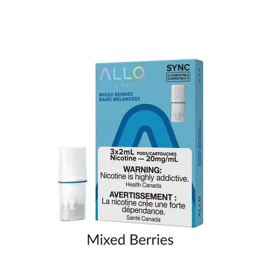 Allo Sync 3pods Mixed Berries (3x2ml)