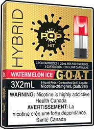 Pop Hit G.O.A.T Pods 20mg Watermelon Ice