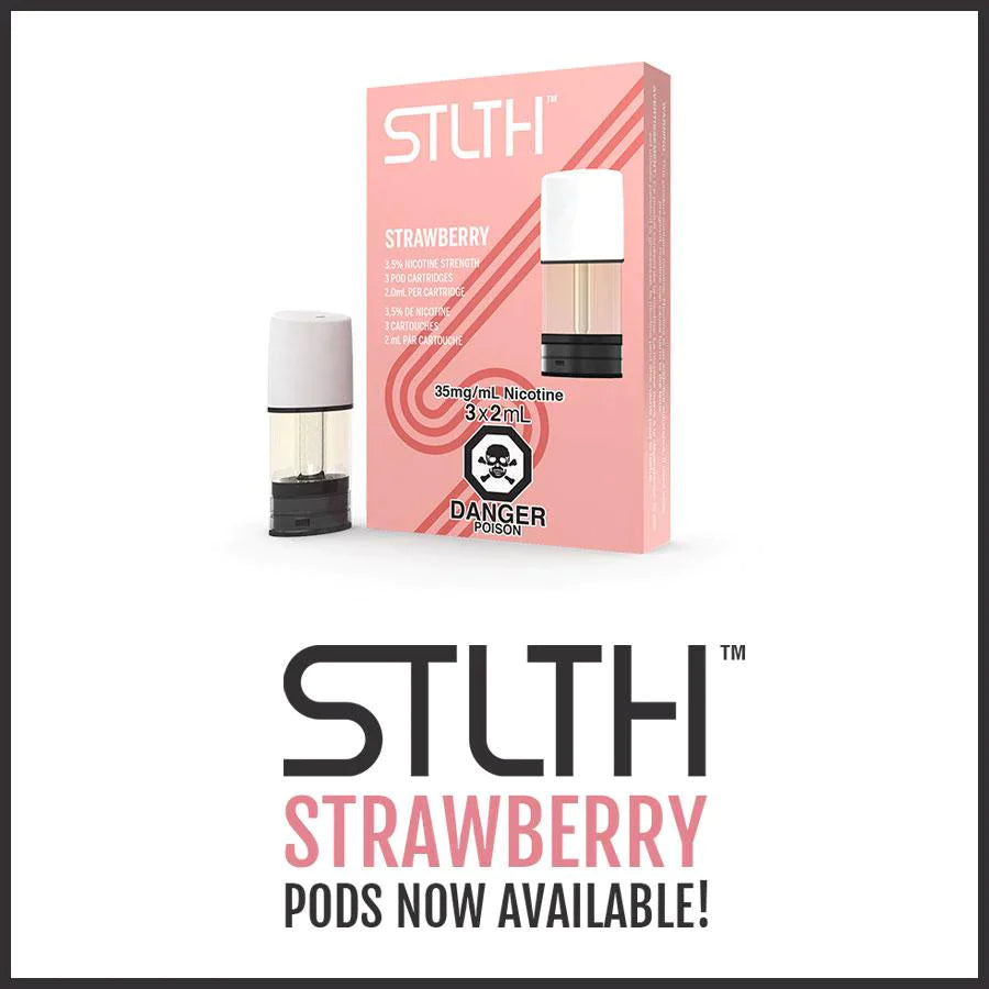 STLTH pods Strawberry (3x2ml)