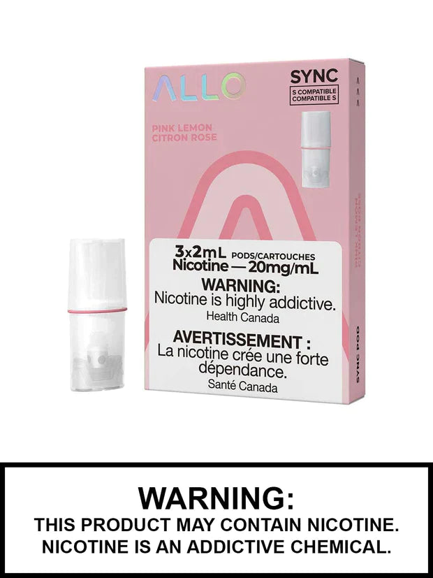 Allo Sync 3pods  Pink Lemon (3x2ml)