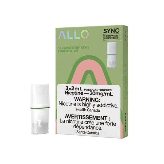 Allo Sync 3pods Strawberry Kiwi (3X2ml)