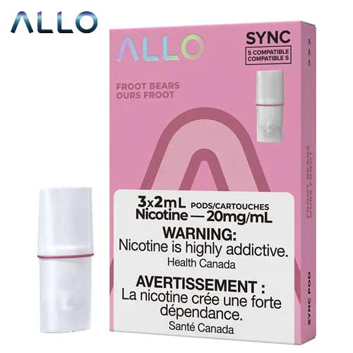 Allo Sync 3pods Froot Bears (3x2ml)