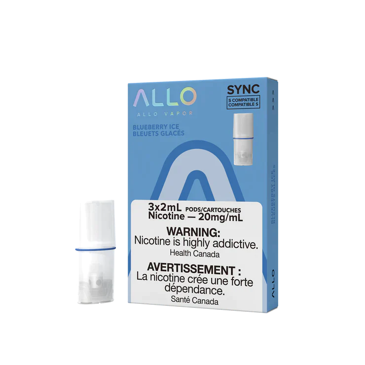 Allo Sync 3pods Blueberry Ice (3x2ml)