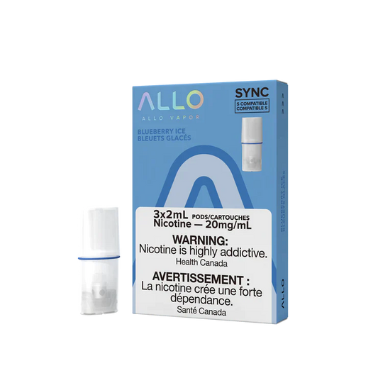 Allo Sync 3pods Blueberry Ice (3x2ml)