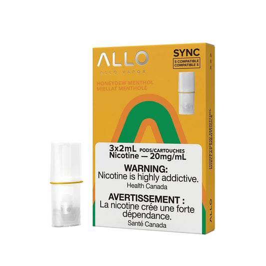 Allo Sync 3pods Honeydew menthol