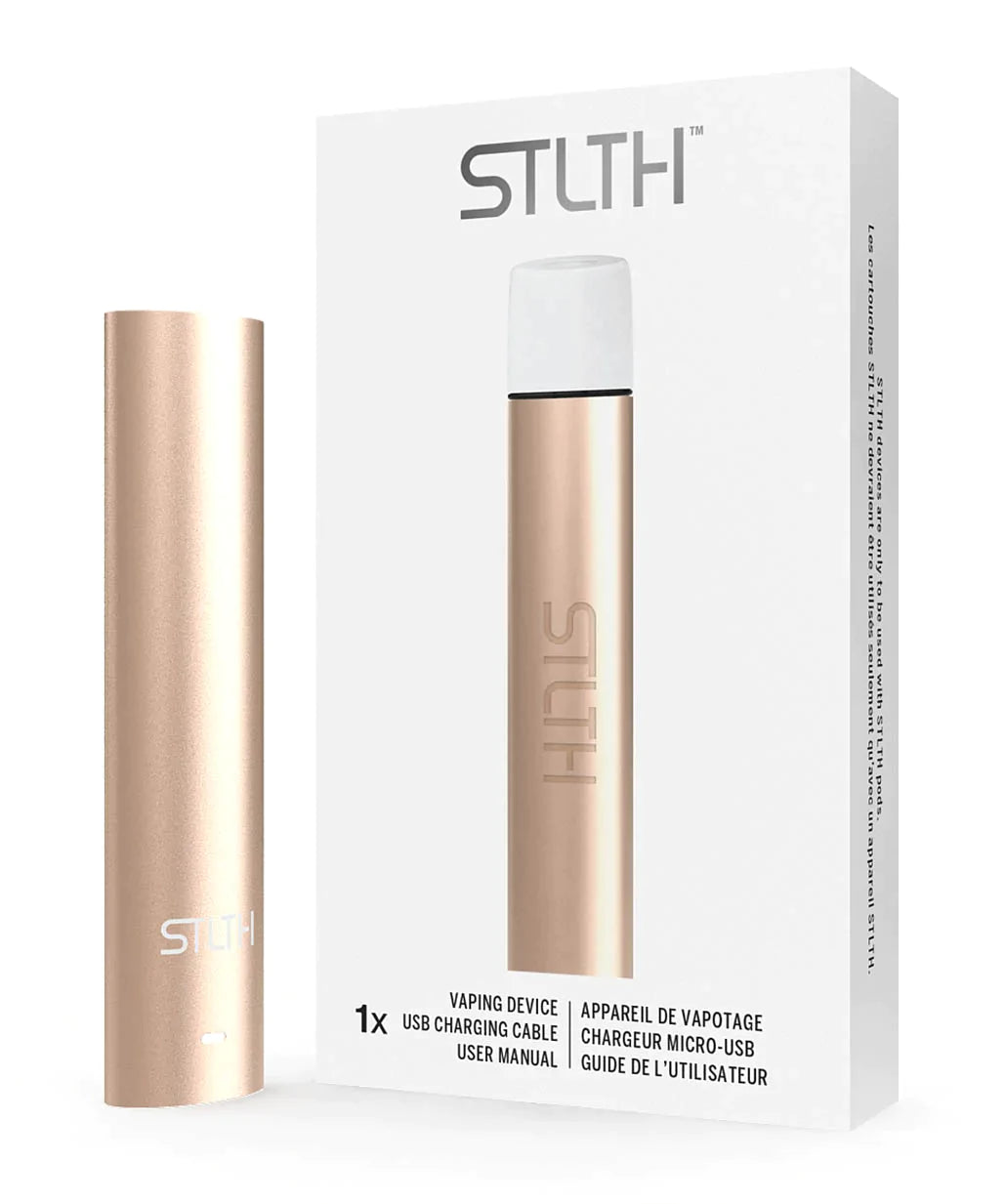 STLTH Device Rose Gold Metal