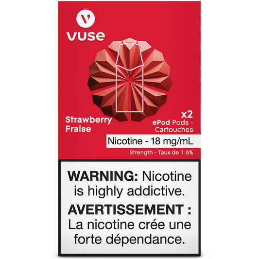 Vuse ePod Strawberry Pods (2x)