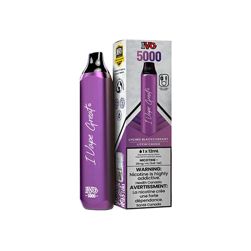 IVG 5000 lychee blackcurrant