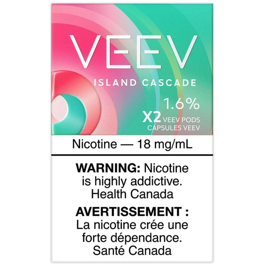 Veev Island Cascade 1.6% 2pods