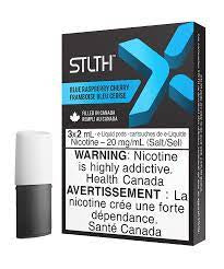 Stlth x pods blue raspberry cherry